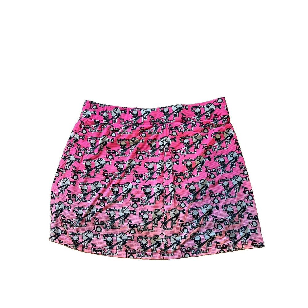 Sunsense by Jamie Sadock Women’s XL Pink Graphic Golf Skort Stretch Pull-On - Picture 6 of 6